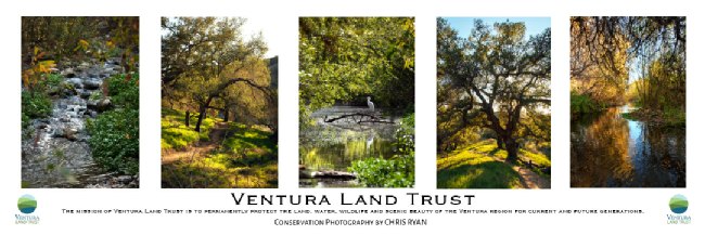 Ventura Land Trust Poster by Chris Ryan