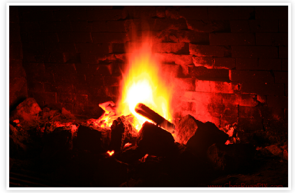 Campfire in Hearth