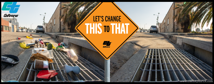 Caltrans CleanUp CA Campaign Photography