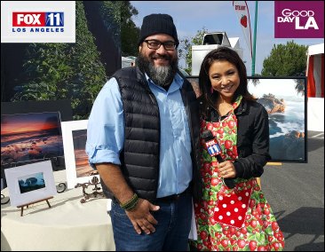 Good Day LA Sandra Endo interview with Chris Ryan at Strawberry Festival