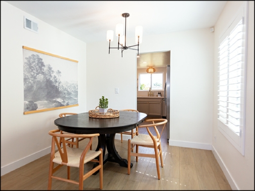 Dining Room Real Estate Photo by Chris Ryan