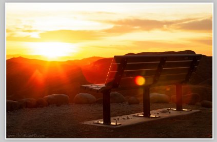 Sunset at Harmon Canyon Ventura