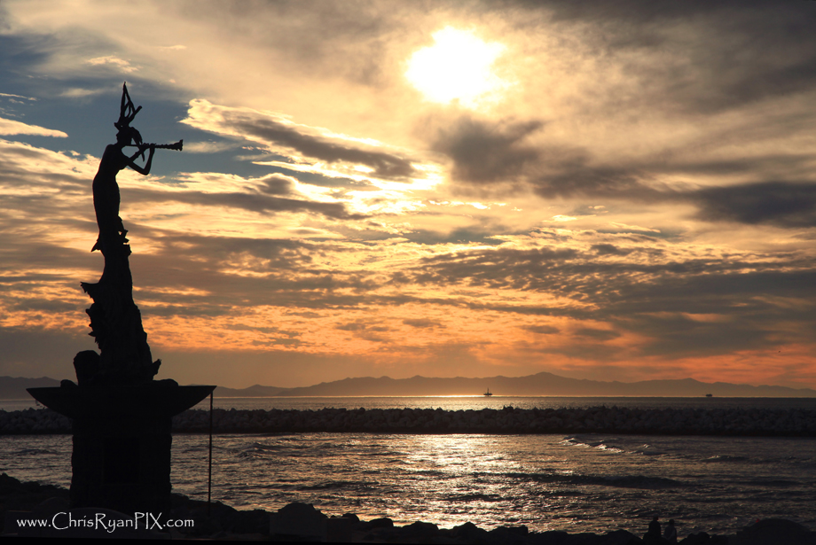 Marina Park in Ventura Mermaid Statue