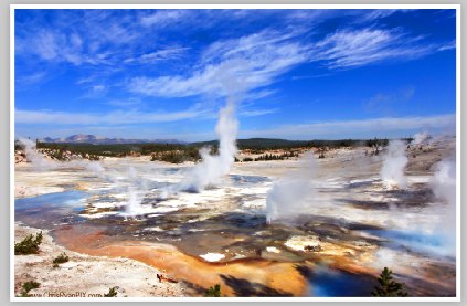 Norris Geysers (Yellowstone) by Chris Ryan