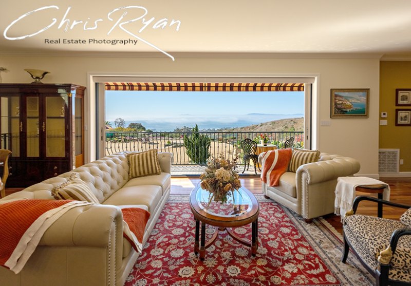 Real Estate Photography with View of Ventura Hillsides