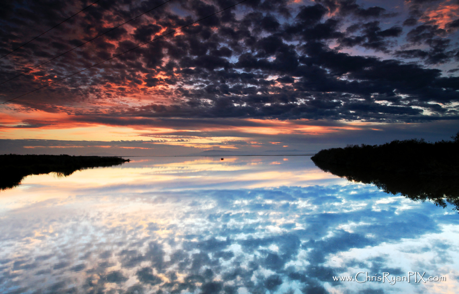 Santa Clara River (Ventura) Amazing Reflection of Clouds