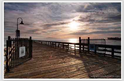 Color Splash at the Ventura Pier