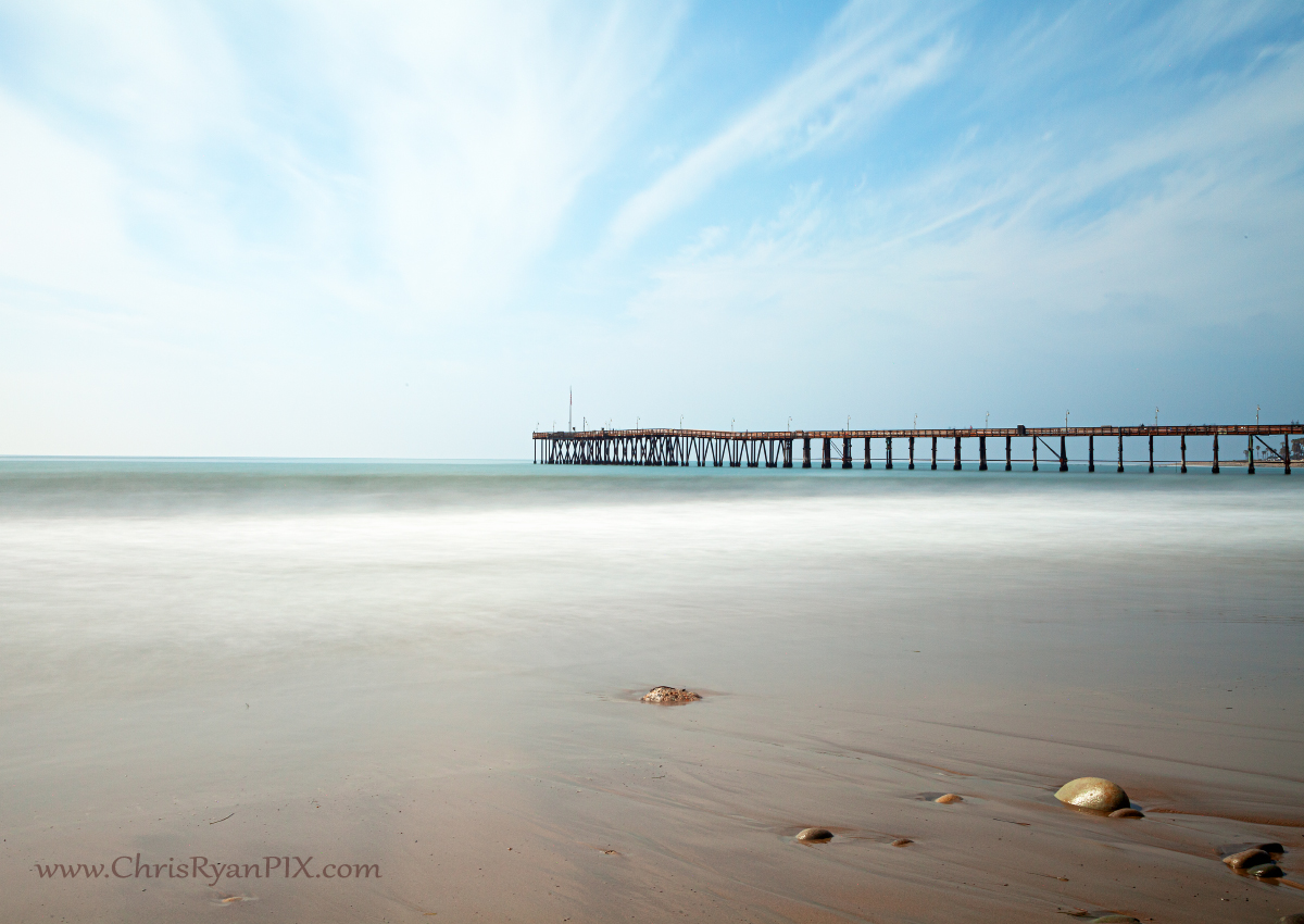 Ventura Shoreline - Long Exposure (Ventura Pier)