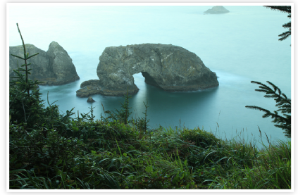 Arch Rock Oregon Coastline