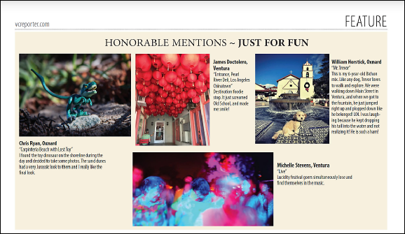 Honorable Mention Photo by Chris Ryan in VC Reporter Photo Contest 2022