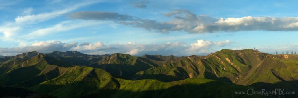 Ventura County Rolling Green Hillsides