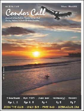 Cover Photo of Condor Call Sierra Club